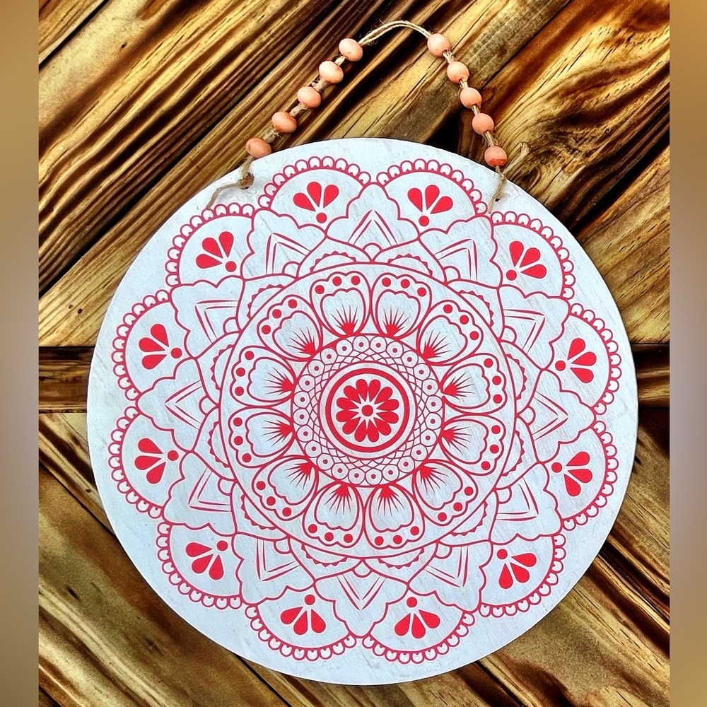 Mandala Door Hanger 12” x 1/4”